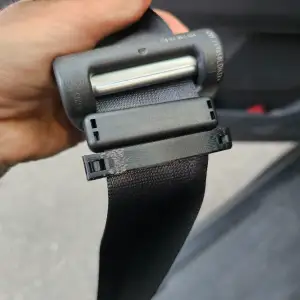 Car safety belt buckle holder