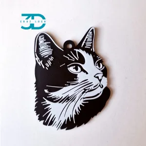Korean shorthaired keychain