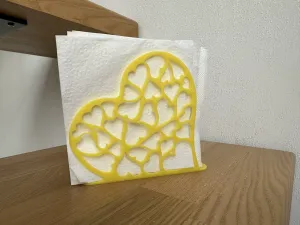 Hearts napkin holder