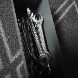 Wrench Box Organizer simple rectangle