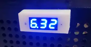 Contenitore per mini voltometro