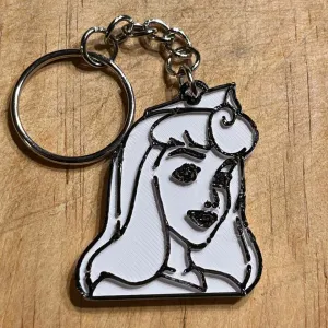 Keychain Aurora_Disney