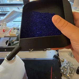 desiccant drying funnel