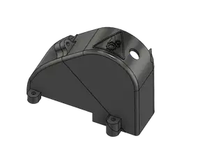 X-Maxx Two Piece Gear Cover - Improved