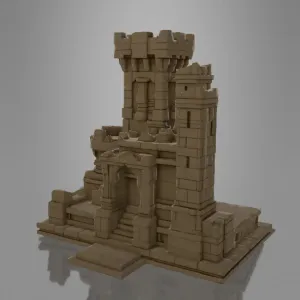 MINIATURE ARABIC CASTLE