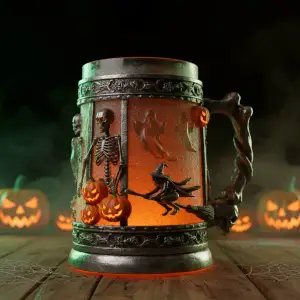 Jarra de Cerveza de Halloween - Halloween Beer Mug