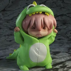 Hitori Gotoh - Bocchi in Godzilla Nightclothes