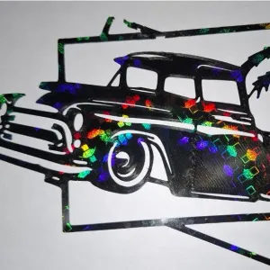 stencil camioneta