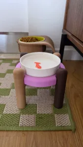 Pet food riser