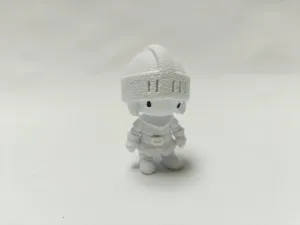 Creative Armored Soldier Keychain Charm