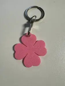 Lucky Four-Leaf Clover Keychain
