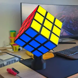 Lampada Cubo di Rubik
