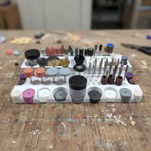6 - Die Grinder Bit holder Organizer