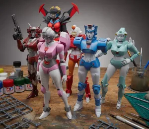 Female Autobots G1 Collection - Ultimate 3D Printable Models