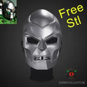 Dr Doom Mask - Marvel Doctor Doom Helmet For Cosplay