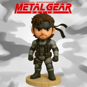 Snake Metal Gear Solid Chibi