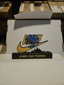 NBA  - nike x golden state warriors display