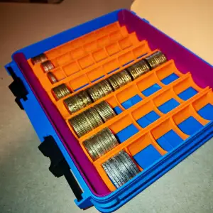 Euro & Cent Inserts for Organizer Box XL