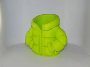 Puffer Jacket Pencil Holder