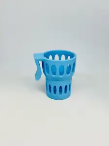 电动车储物兜水杯架