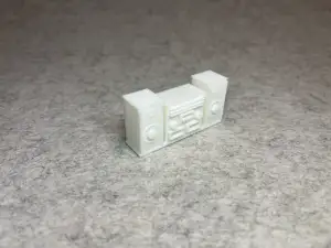 Dollhouse radio audio system miniature