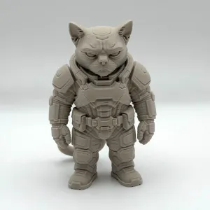 Spacemarine Kitten