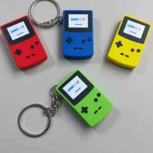 Game Boy–style keychain
