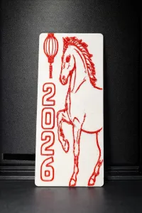 Book mark año del caballo 2026