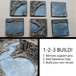 Cave tile - river tiles