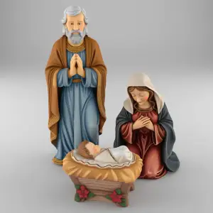 Holy Family Nativity Set STL