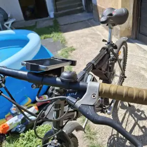 Bicycle phone holder