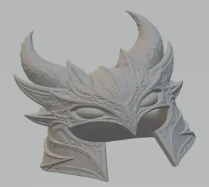 skyrim daedric helm for cat