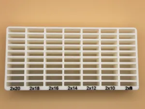 VEX IQ 2x Even Beam Organizer