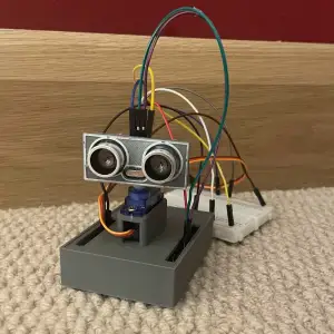 Ultrasonic Sensor Radar Arduino Project