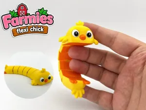 Articulated flexy chick toy - Farmies collection