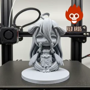🏛️ ¡La Guardiana más Adorable! – Albedo Chibi (Overlord)