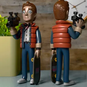 Marty McFly Back to the Future Fan Art Figure