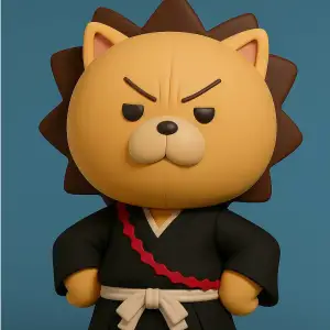 KON con traje de cazador de almas