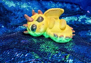 CROCHET/KNITTED BABY KAWAII DRAGON