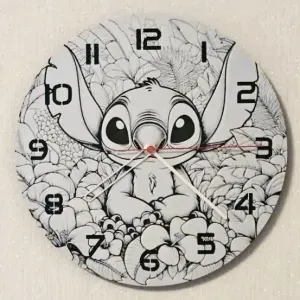 Wall/desk clock cute Stitch