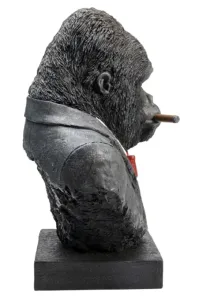 Gangster Gorilla Stylized Bust 3D Model