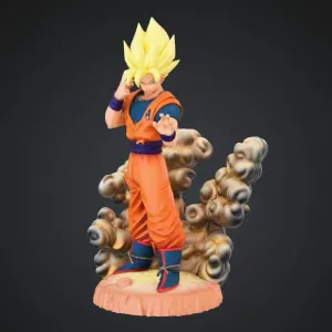 Animelove - Goku SSJ instant transmission