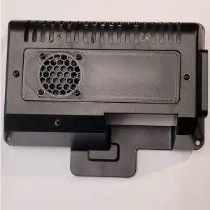 SmartiPi Touch Pro 3 back cover knockout panel with 40mm fan