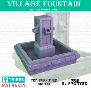 Town fountain