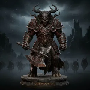 Dark Horned Warlord Beast