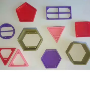 Wall shelves - 36 types (Honeycomb shelves & more)