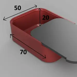 Slide box 7x5x2 cm