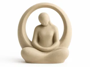 Silent Mind Meditation Sculpture
