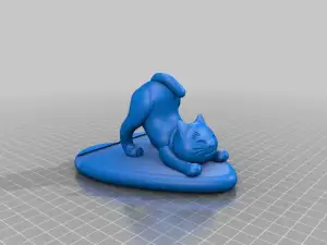 Cat phone holder