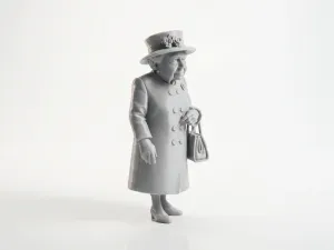 Queen Elizabeth Figurine Historical 3D Printable